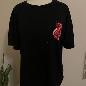 Black dragon shirt